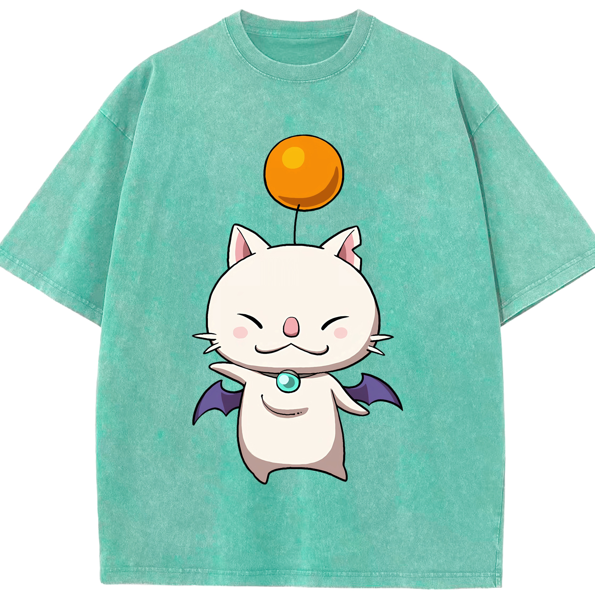 （画像用） 妖怪ウォッチ Yo-kai Watch 綿100% ヴィンテージ風 半袖Tシャツ（フロントプリント）